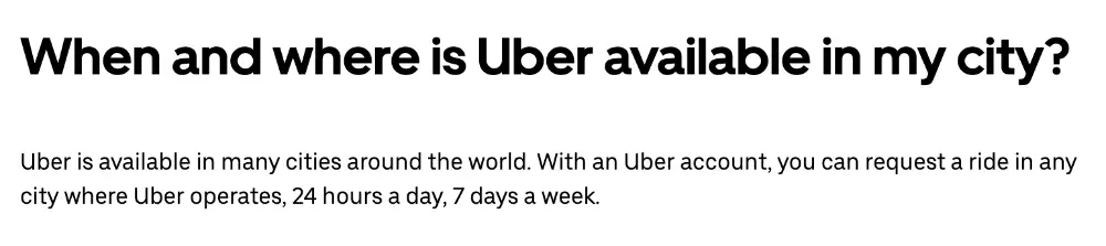 Uber Availability In The Morning 