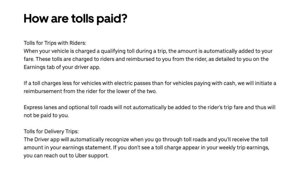 Understanding Uber's Toll Charges A 5Step Guide for a Smooth Ride